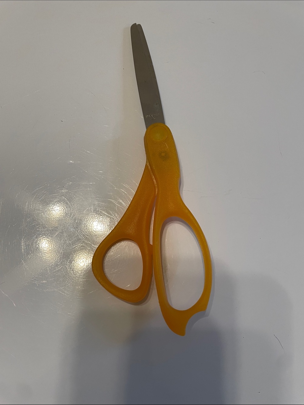 Classic 8” Orange Safety-Tip Bent Handle Multipurpose Scissors